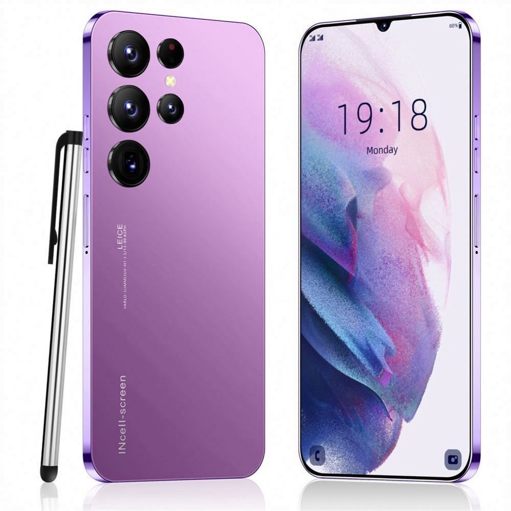 Hot Selling S24+ ULTRA Original 16gb+512gb 48MP+100MP Double Sim Card 7300mAh Android 12.0 Cell Gaming Phone Smart Mobile Phone